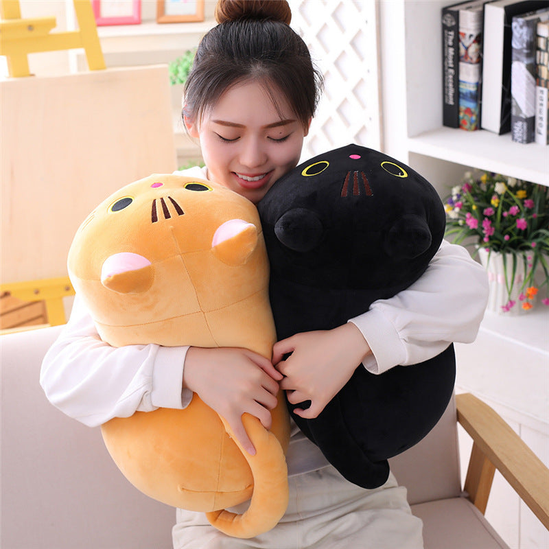 Cute Fat Cat Plush Doll Soft Cute Cat Rag Doll 