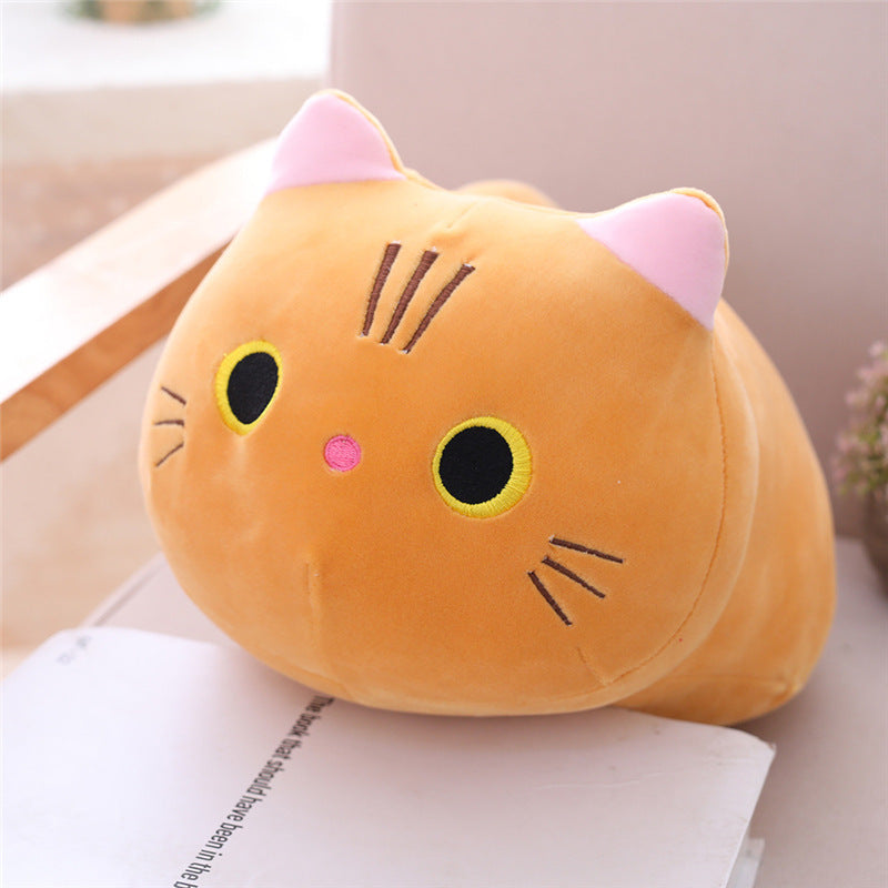 Cute Fat Cat Plush Doll Soft Cute Cat Rag Doll 