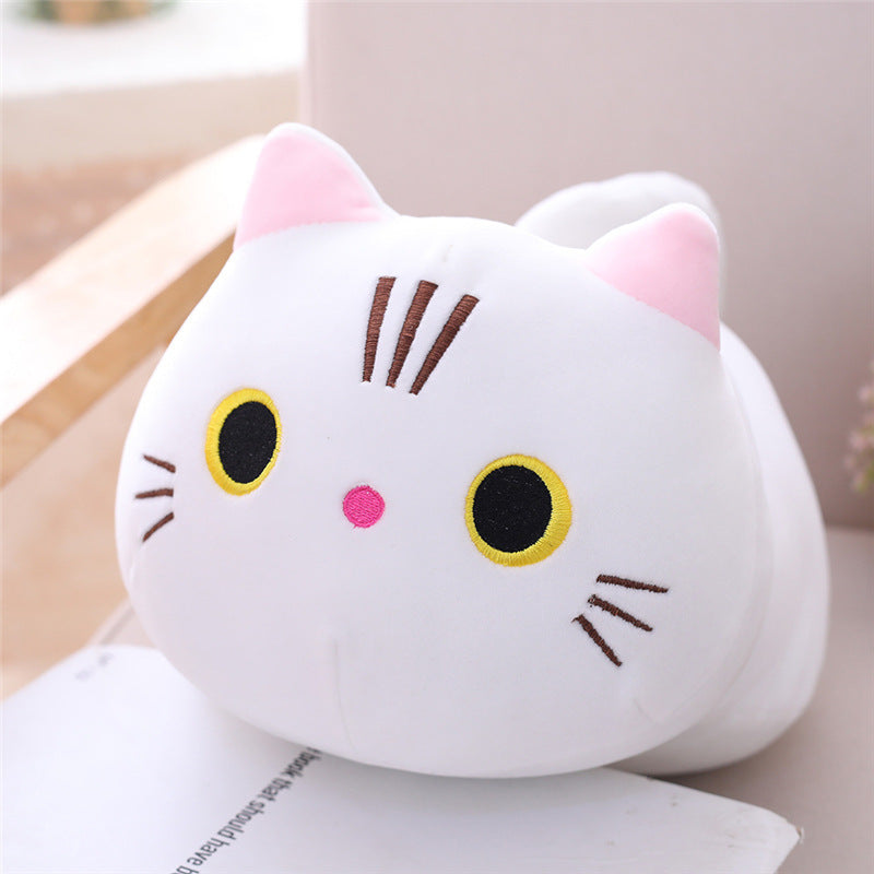 Cute Fat Cat Plush Doll Soft Cute Cat Rag Doll 