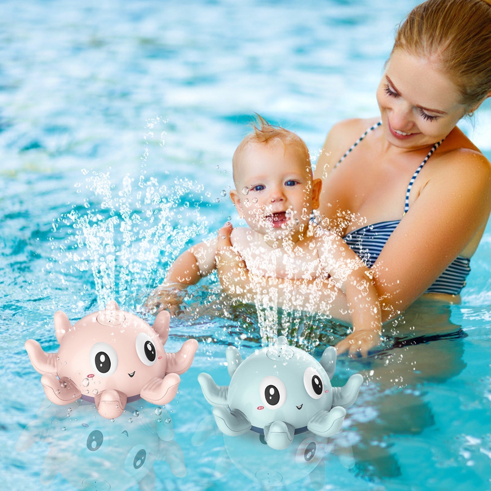 children's bath toys automatic water spray bath