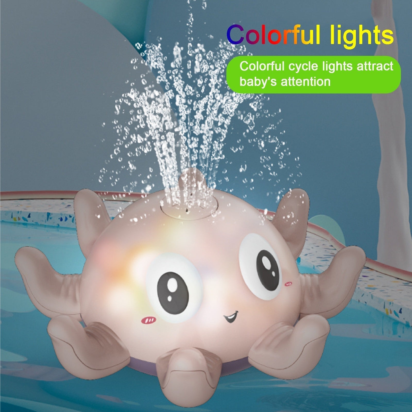 children's bath toys automatic water spray bath